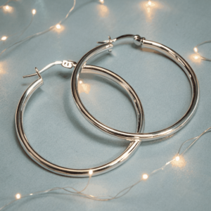 Starlit Whisper Hoops